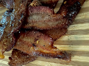 Candied Bacon, Savory