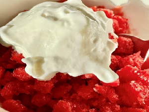 Strawberry Granita